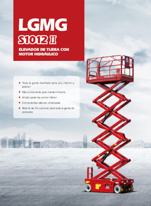 Platforme de ridicare de tip foarfecă pe roți LGMG  S1012II-Li