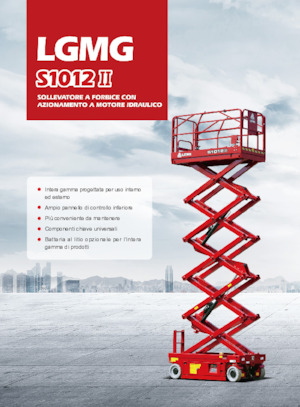 Platforme de ridicare de tip foarfecă pe roți LGMG  S1012II-Li