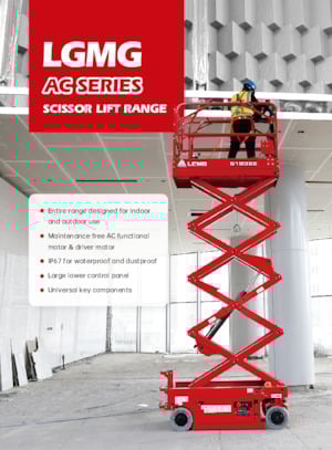 Platforme de ridicare de tip foarfecă pe roți LGMG  S4046E