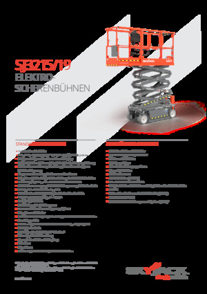 Platforme de ridicare de tip foarfecă pe roți Skyjack SJ3219 