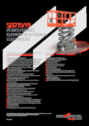 Platforme de ridicare de tip foarfecă pe roți Skyjack SJ3219 