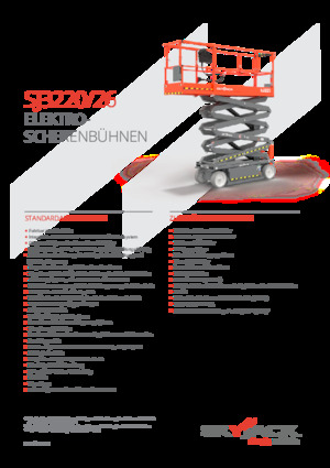 Platforme de ridicare de tip foarfecă pe roți Skyjack SJ3226 