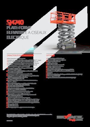 Platforme de ridicare de tip foarfecă pe roți Skyjack SJ4740 