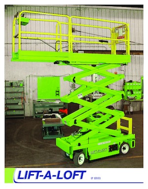 Platforme de ridicare de tip foarfecă pe roți Lift-A-Loft SPN13 - SPL