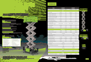 Platforme de ridicare de tip foarfecă pe roți Zoomlion ZS1218RT