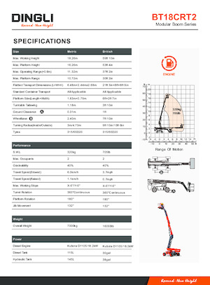 Nacele telescopice pe roți Dingli BT18CRT2