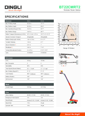 Nacele telescopice pe roți Dingli BT22CMRT2