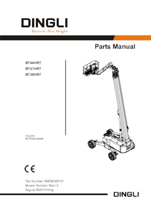 Nacele telescopice pe roți Dingli BT41HRT