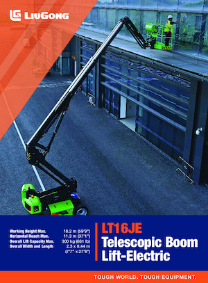 Nacele telescopice pe roți Liugong LT16JE