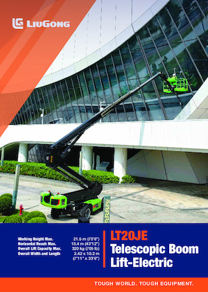 Nacele telescopice pe roți Liugong LT20JE