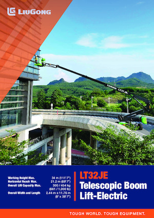 Nacele telescopice pe roți Liugong LT32JE