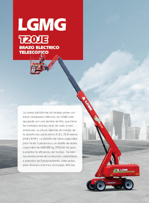 Nacele telescopice pe roți LGMG  T20JE