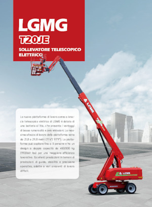 Nacele telescopice pe roți LGMG  T20JE