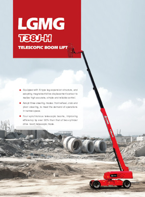 Nacele telescopice pe roți LGMG  T38J-H