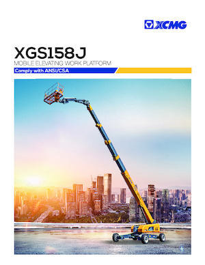 Nacele telescopice pe roți XCMG XGS158J 