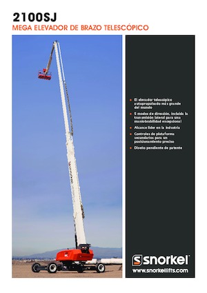 Nacele telescopice pe roți Snorkel 2100SJ