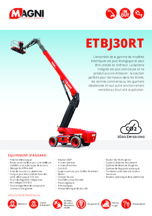 Nacele telescopice pe roți MAGNI ETBJ30RT