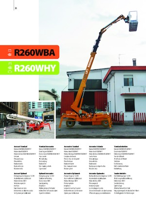 Nacele telescopice pe roți Easy Lift R260WBA 