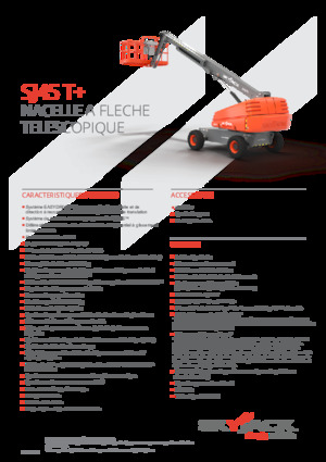 Nacele telescopice pe roți Skyjack SJ 45 T+