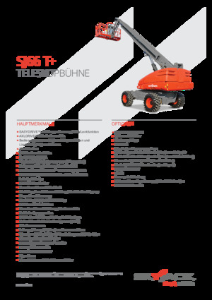 Nacele telescopice pe roți Skyjack SJ 66 T+
