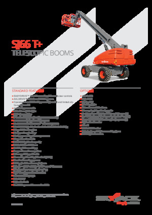 Nacele telescopice pe roți Skyjack SJ 66 T+