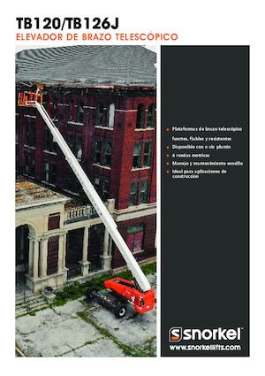 Nacele telescopice pe roți Snorkel TB126J