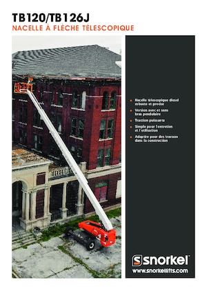 Nacele telescopice pe roți Snorkel TB126J