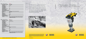 Maiuri compactoare pe benzină și Diesel Wacker BS 60-2, 11