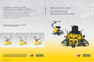 Șlefuitoare de beton Wacker Neuson CT 36-8 A
