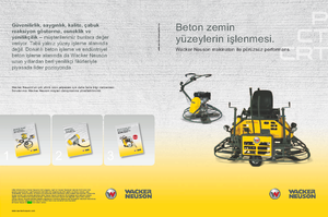 Șlefuitoare de beton Wacker Neuson CT 36-8 A