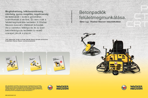 Șlefuitoare de beton Wacker Neuson CT 36-8 A