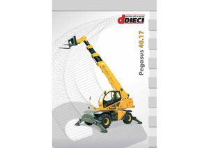Încărcătoare telescopice cu structură superioară Dieci Pegasus 40.17