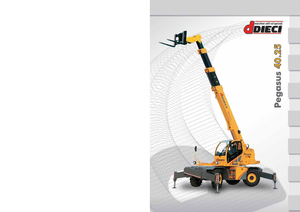 Încărcătoare telescopice cu structură superioară Dieci Pegasus 40.25