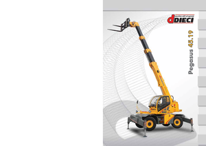 Încărcătoare telescopice cu structură superioară Dieci Pegasus 45.19