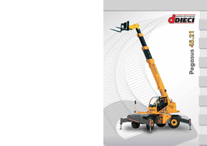 Încărcătoare telescopice cu structură superioară Dieci Pegasus 45.21