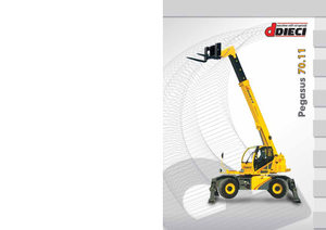Încărcătoare telescopice cu structură superioară Dieci Pegasus 70.11