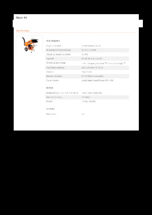 Tocătoare de lemn Eliet Major 4S