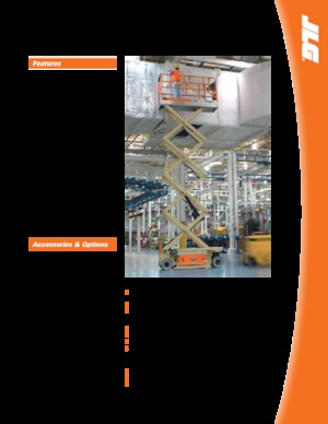 Platforme de ridicare de tip foarfecă pe roți JLG 2630 ES