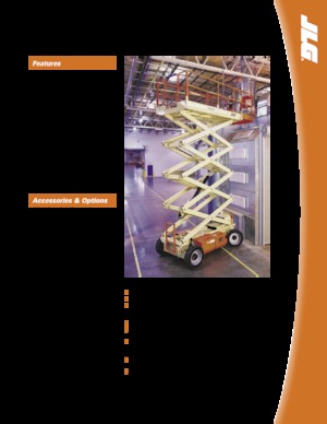 Platforme de ridicare de tip foarfecă pe roți JLG 3369LE