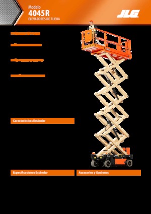 Platforme de ridicare de tip foarfecă pe roți JLG R4045 