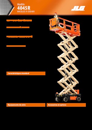 Platforme de ridicare de tip foarfecă pe roți JLG R4045 
