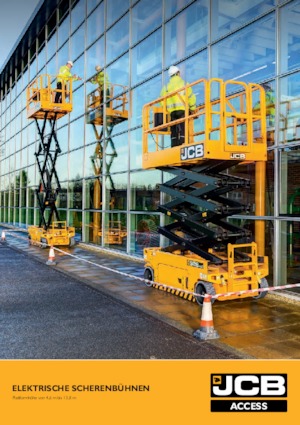 Platforme de ridicare de tip foarfecă pe roți JCB S3246E 
