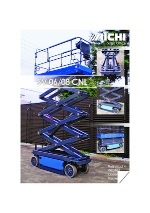 Platforme de ridicare de tip foarfecă pe roți Aichi SV06CNL