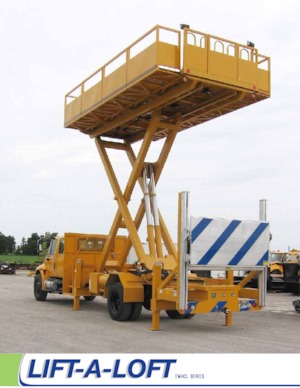 Platforme de ridicare de tip foarfecă pe roți Lift-A-Loft TMHCL