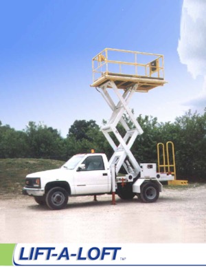 Platforme de ridicare de tip foarfecă pe roți Lift-A-Loft TMP-15 