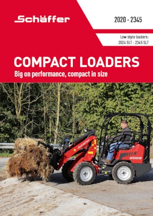 Încărcătoare (pe roți, cu cupă sau furci) Schäffer 2028 SLT