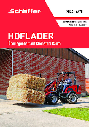 Încărcătoare (pe roți, cu cupă sau furci) Schäffer 2024