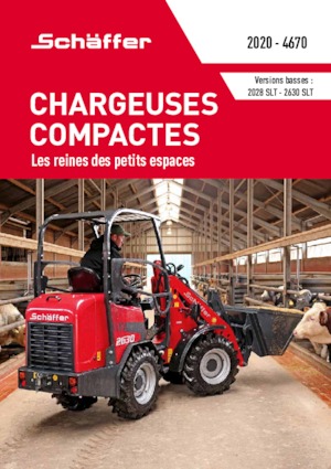 Încărcătoare (pe roți, cu cupă sau furci) Schäffer 2630 