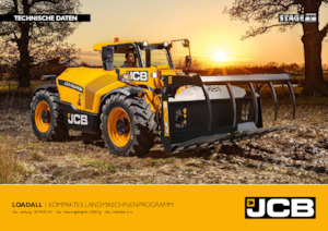 Încărcătoare (pe roți, cu cupă sau furci) JCB 525-60 AGRI Plus 