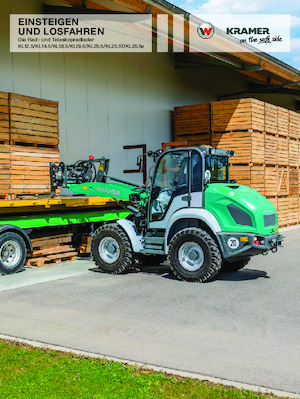 Încărcătoare (pe roți, cu cupă sau furci) Kramer KL14.5